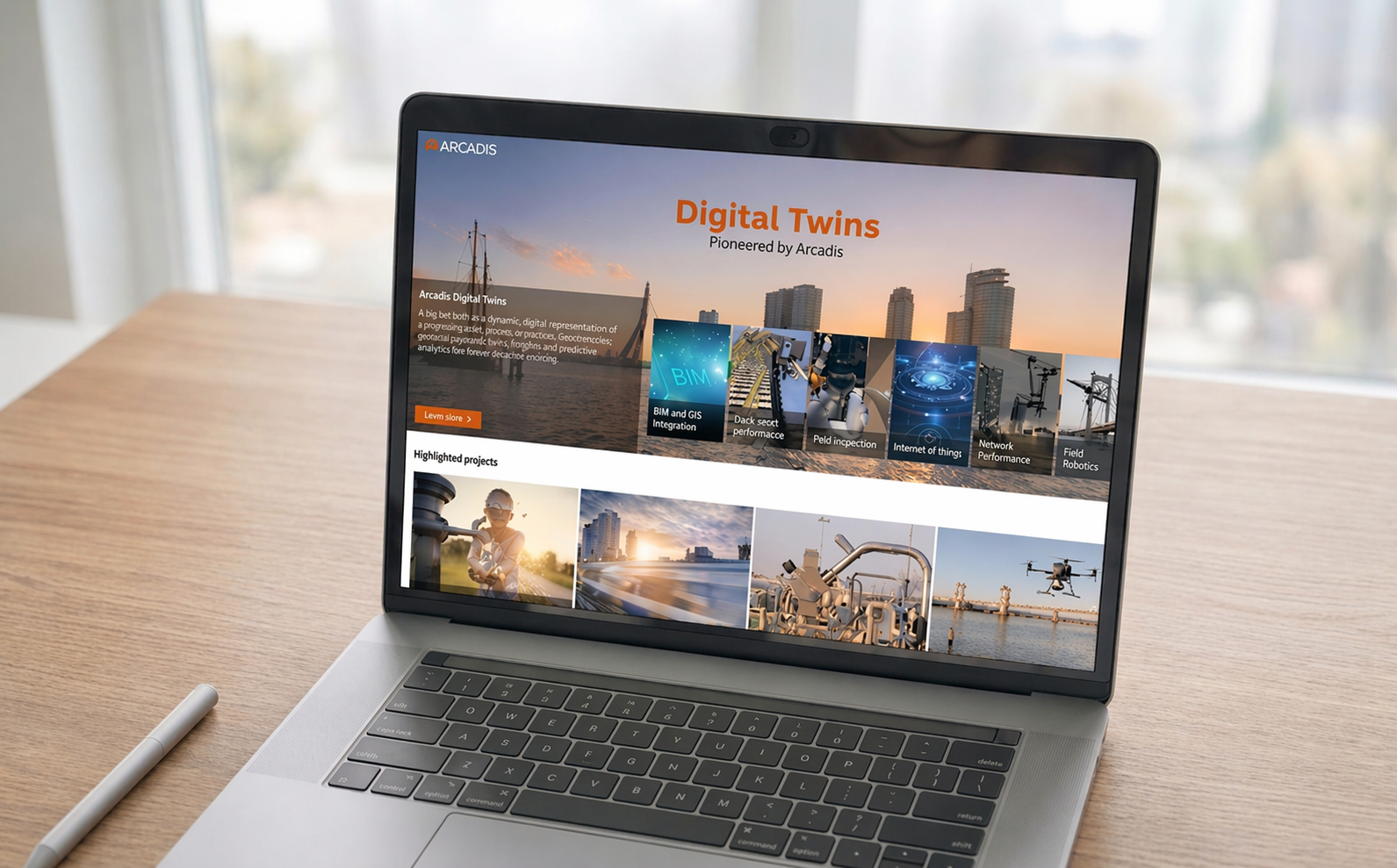 Arcadis case study visual